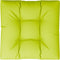 vidaXL - Palletkussen - 70x70x12 - cm - stof - heldergroen