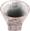 PTMD Githa Ronde Bloempot - H17 x Ø20 cm - Cement - Roze