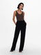 ONLY ONLPOPTRASH-SUKI LIFE MW PANT - Broek met wijde pijpen - Mid waist - Loose fit - Maat XS/30