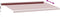 vidaXL - Luifel - automatisch - uittrekbaar - met - LED - 600x300 - cm - bordeauxrood