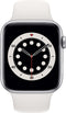 Apple Watch Series 6 - Smartwatch - Zuurstofmeting ECG - Zilver (Wit)