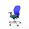 Piqueras y Crespo 3D086G0 - Bureaustoel - Verstelbare hoogte met armleuning - Blauw Groene benzine