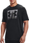 Under Armour UA BOXED SPORTSTYLE SS Heren Sportshirt - Zwart - Maat M
