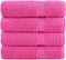 vidaXL - Handdoeken - SOLUND - 4 - st - 600 - g/m² - 50x100 - cm - roze