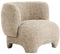 Zenica fauteuil - lichtbruin