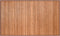 vidaXL - Vloerkleed - rechthoekig - 60x100 - cm - bamboe - naturel