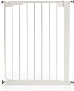 BabyDan Slim Fit Klemhekje - 63 tot 69,5 cm - L-Frame met deurtje - Wit