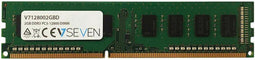 V7 V7128002GBD - Intern Geheugen DDR3 2GB 1600MHz 240-pin DIMM - Groen