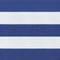 vidaXL - Sierkussens - 4 - st - gestreept - 50x50 - cm - stof - blauw - en - wit