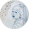 Royal Delft bord Vermeer goud - 28 cm