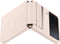 Samsung Galaxy Z Flip4 - Flip Cover - Echt leer - Beige