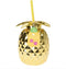Drinkbeker Gouden Ananas.