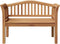 vidaXL - Tuinbank - 120x53.5x85 - cm - Massief - Teakhout
