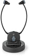 Nedis HPRF021BK - Draadloze RF TV-oortelefoons - 25m bereik - Zwart
