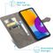 iMoshion Hoesje Geschikt voor Samsung Galaxy M52 Hoesje Met Pasjeshouder - iMoshion Mandala Bookcase - Grijs