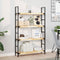 vidaXL - Wandschap - zwevend - 100x20x4 - cm - onbehandeld - massief - acaciahout