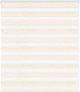 vidaXL - Zebra - rolgordijn - 135x150 - cm - stofbreedte - 130,9 - cm - marmerbeige