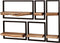 AnLi Style Wandschap set/5 edge
