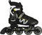 Nijdam Circle Rayzor - Inline Skates - Alu Frame - Zwart - Maat 43
