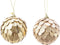 Kerstbal foam d8 cm goud a2 kerst