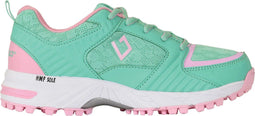 Brabo Hockeyschoenen Tribute - Kinderen - Maat 35 - L.Green/S.Pink