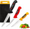 Eikaso Solingen Messenset Special Edition – 3-Delig – DIN 1,4116 Molybdeenstaal – Kleurcode Handvat – Incl. Messentas