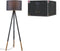 Paulmann Neordic Rurik - Staande lamp - Hout Textiel Metaal - Grijs