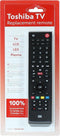 One For All URC 1919 - Afstandsbediening - Vervangt Toshiba TV - Zwart
