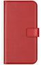 Selencia Galaxy A42 - Echt Lederen Bookcase - 3 Pashouders - Rood
