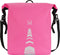 Willex Enkele Fietstas - 17 Liter - Rol/Vouw Sluiting - Afsluitbaar - Met Schouderband - Roze