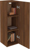 vidaXL - Tv-meubelen - 2 - st - 30,5x30x90 - cm - bewerkt - hout - bruin - eikenkleur