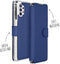 Accezz Hoesje Geschikt voor Samsung Galaxy A32 (5G) Hoesje Met Pasjeshouder - Accezz Xtreme Wallet Bookcase - Donkerblauw