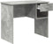 vidaXL - Bureau - met - Opbergruimte - in - Beton - Grijs - 90x49.5x75 - cm - van - Geengineerd - Hout