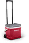 Igloo Latitude 16 - Passieve koelbox met wielen - 15 liter - Rood