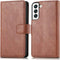 iMoshion Hoesje Geschikt voor Samsung Galaxy S22 Hoesje Met Pasjeshouder - iMoshion Luxe Bookcase - Bruin
