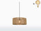 GOOD&MOJO Hanglamp Iguazu - Jute - Recht - Ø60cm - Scandinavisch,Bohemian - Hanglampen Eetkamer, Slaapkamer, Woonkamer