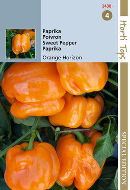 5 stuks - Hortitops - HTS Paprika Orange Horizon