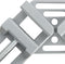 vidaXL - Hoekklem - met - dubbel - handvat - 95 - mm - aluminium