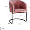 Richmond Stoel Chiara blush velvet (Genova 706 Blush)