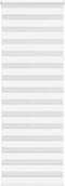 vidaXL - Zebra - rolgordijn - 70x200 - cm - stofbreedte - 65,9 - cm - polyester - wit