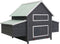 vidaXL - Kippenhok - 157x97x110 - cm - hout - rood