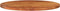 vidaXL - Tafelblad - ovaal - 140x50x2,5 - cm - massief - acaciahout