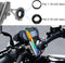 Mobiele Telefoon Houder Fiets Aluminium Motorfiets Mobiele Telefoon Houder met 360° Draaibare Anti-Shake Motorfiets Smartphone Houder Scooter Universeel voor 4.0-6.8 Inch Smartphone GPS Andere Apparaten