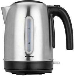 MPM MCZ-102M - Waterkoker - 1,7l - 2200W - Roestvaststaal - Aluminium Zwart