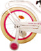 Volare Excellent Kinderfiets - Meisjes - 18 inch - Wit - 95% afgemonteerd
