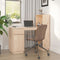 vidaXL - Bureau - 110x53x117 - cm - massief - grenenhout