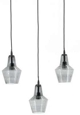 Orion Glass 3 lampes Cluster suspension