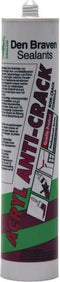 Zwaluw - Den Braven -Acryl Anti-Crack acrylaatkit wit - 310 ml.
