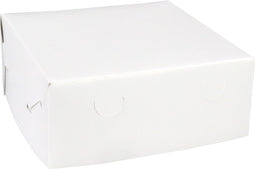 Zwanenhals/ verzenddoos | karton | 20x20x8cm | duplex | wit | 100 stuks