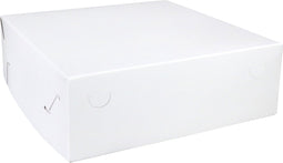 Zwanenhals/ verzenddoos | karton | 30x30x10cm | duplex | wit | 50 stuks